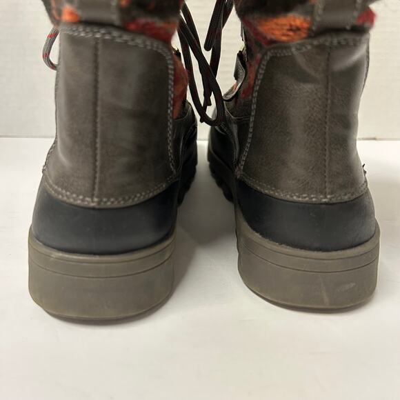 Beartraps Yaegar Women's Cold Weather Snow Boots Southwestern Style Size 8M - Picture 6 of 10
